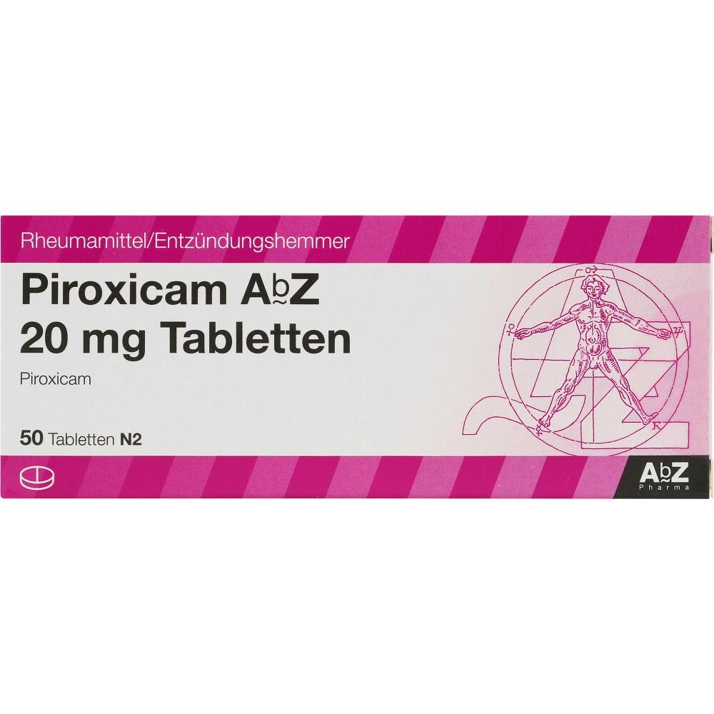 Piroxicam AbZ 20mg 50 St Tabletten
