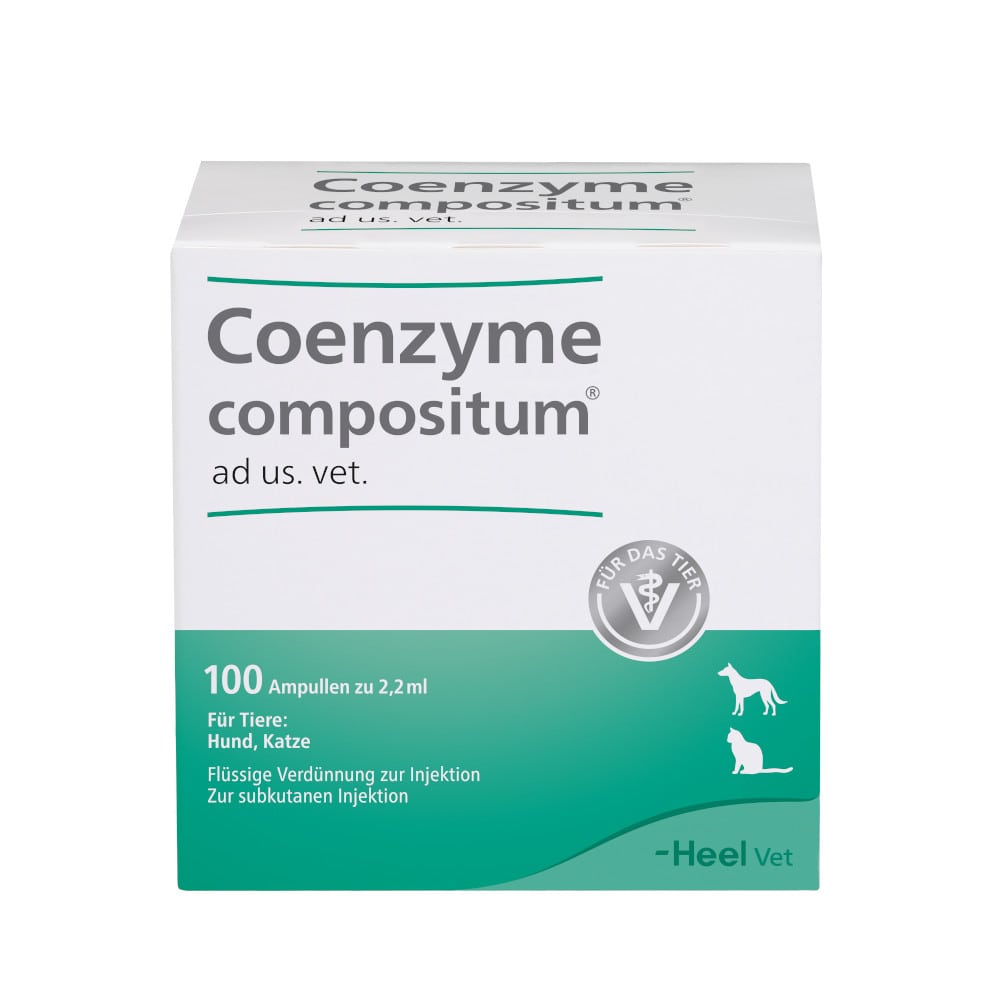 Coenzyme compositum ad. us. vet. 100 St Ampullen