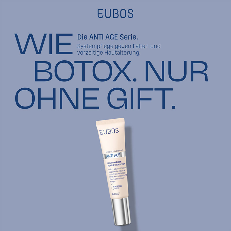 EUBOS SENSITIVE Hyaluron Augen Kontur CremeSerum 15 ml Creme