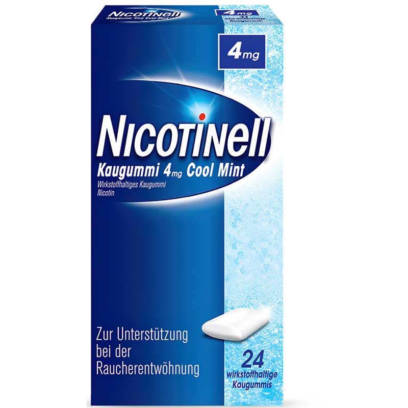 NICOTINELL 4mg Cool Mint  24 St Kaugummi