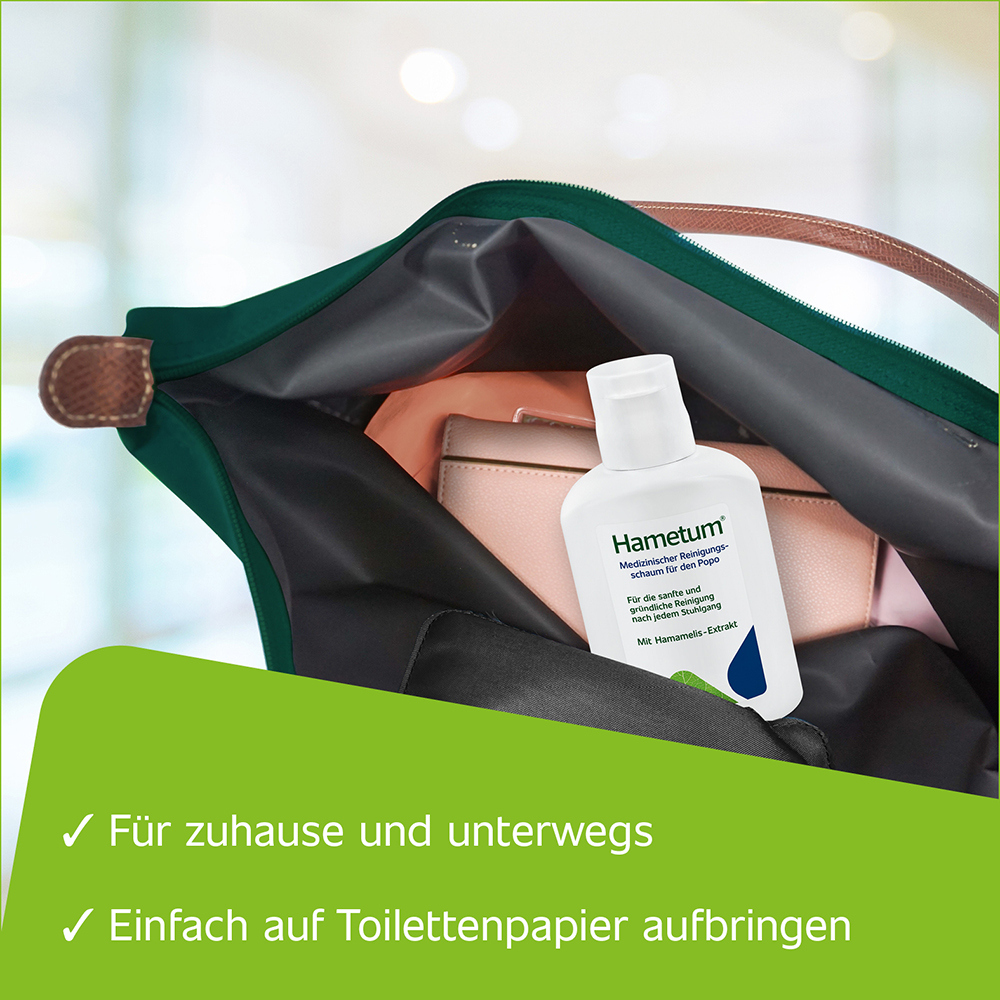 Hametum Medizinischer Reinigungsschaum 100 ml Schaum