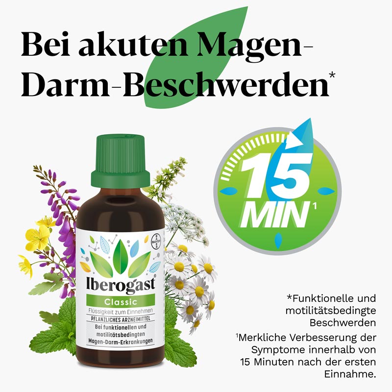 Iberogast Classic 50 ml Flüssigkeit zum Einnehmen