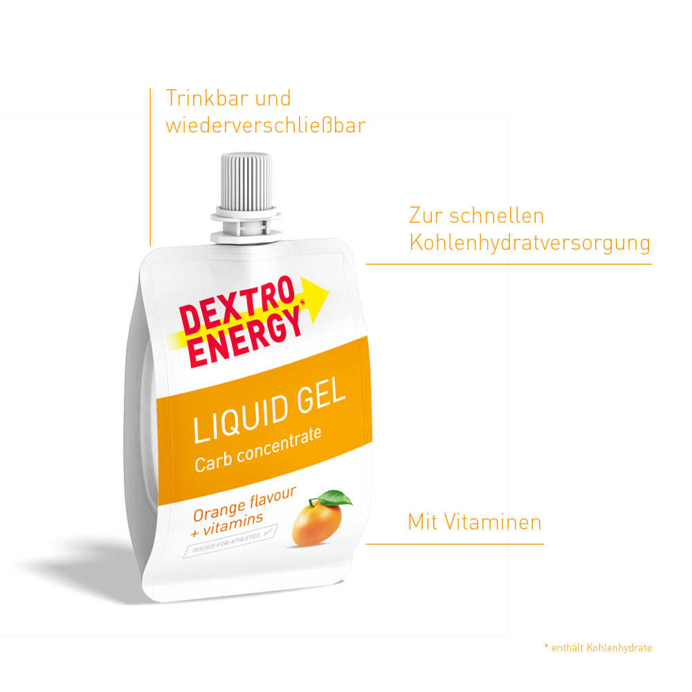 DEXTRO ENERGY Liquid Gel Orange 60 ml Gel