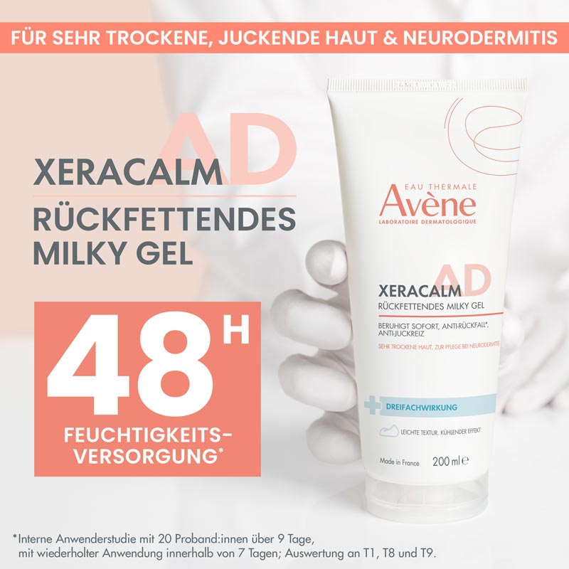 Avène XERACALM AD RÜCKFETTENDES MILKY GEL  200 ml Gel