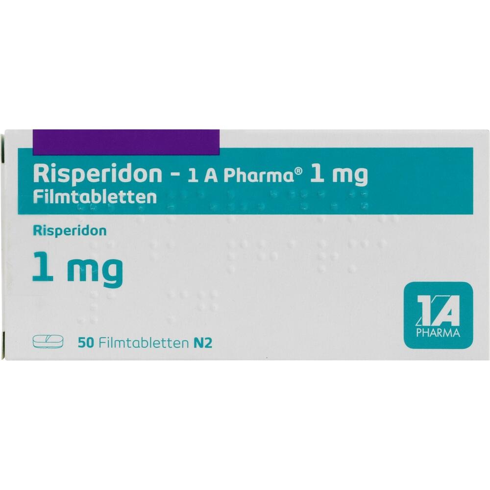 Risperidon-1 A Pharma 1mg 50 St Filmtabletten