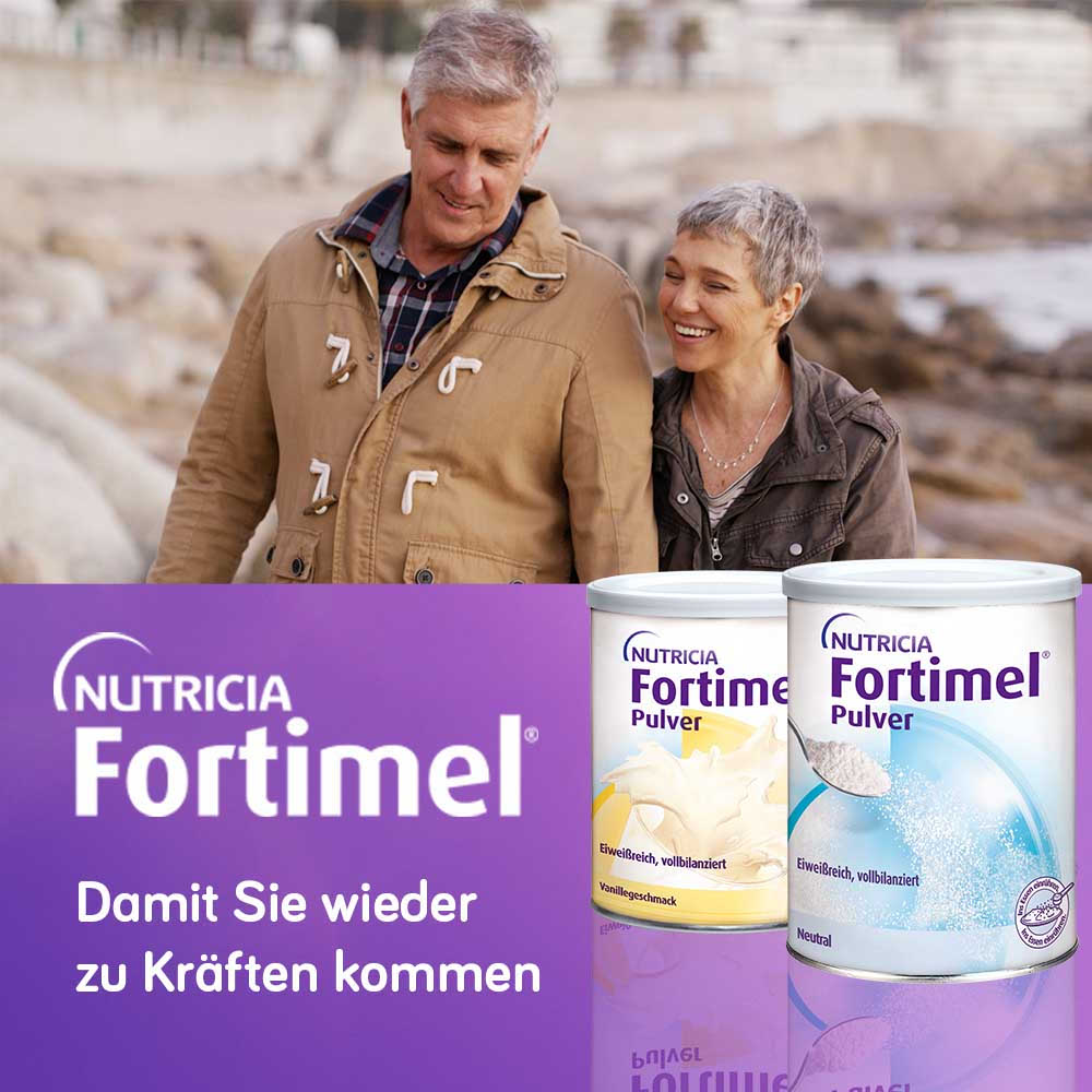 Fortimel Pulver Aufbaunahrung Vanille  335 g Pulver