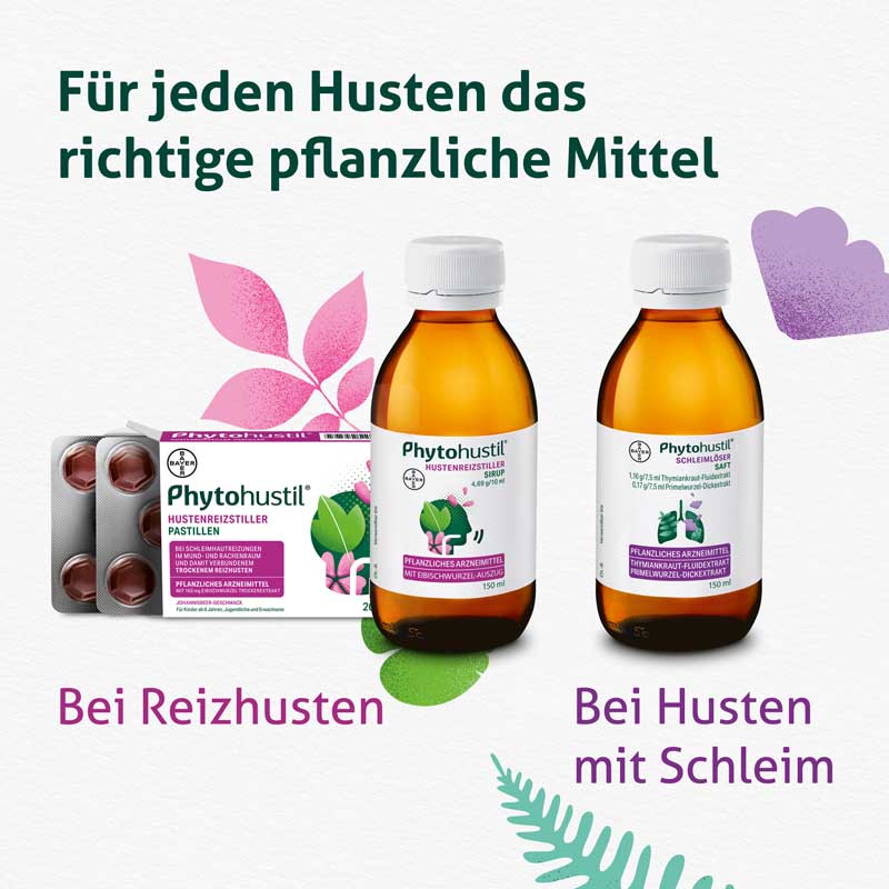 Phytohustil SCHLEIMLÖSER SAFT 150 ml Flüssigkeit zum Einnehmen
