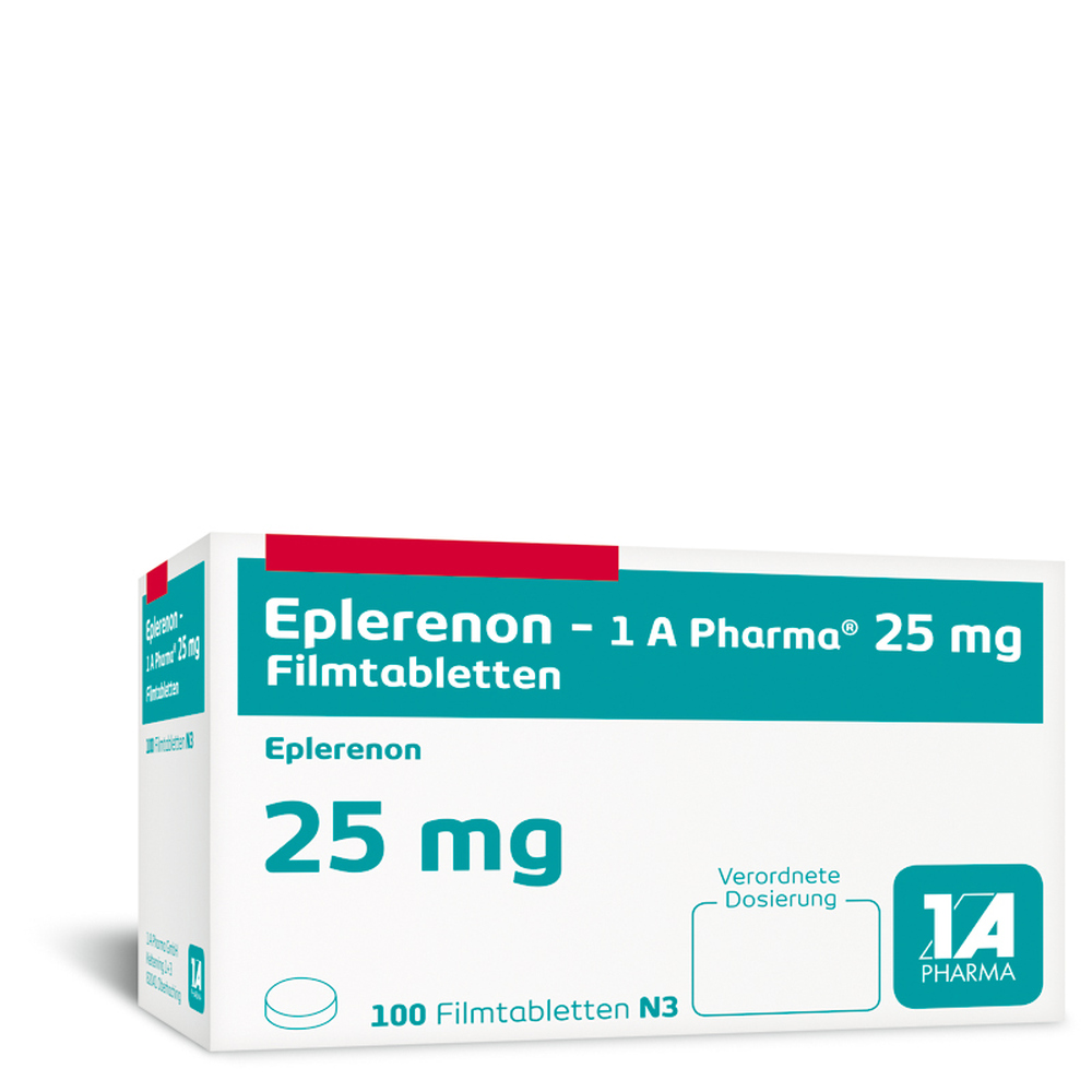 Eplerenon-1 A Pharma 25mg 100 St Filmtabletten