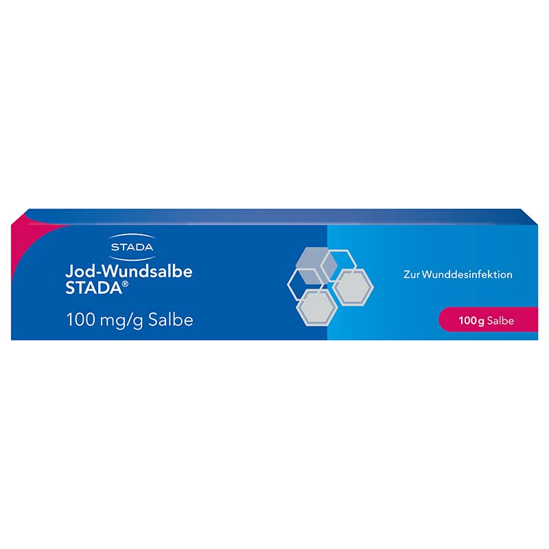 Jod-Wundsalbe STADA 100 g Salbe