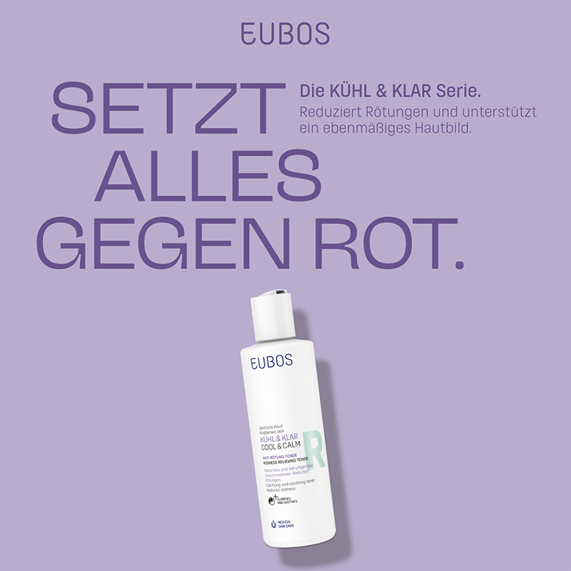 EUBOS KÜHL & KLAR ANTI-RÖTUNG TONER 200 ml Flüssigkeit