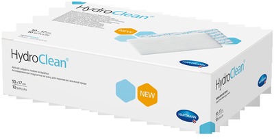 HydroClean 10x17 cm steril 10 St Kompressen