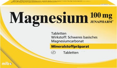 MAGNESIUM 100 mg Jenapharm Tabletten 20 St Tabletten