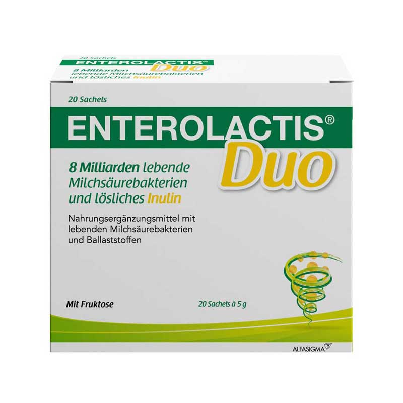 Enterolactis Duo Milchsäurebakterien mit Inulin 20X5 g Pulver