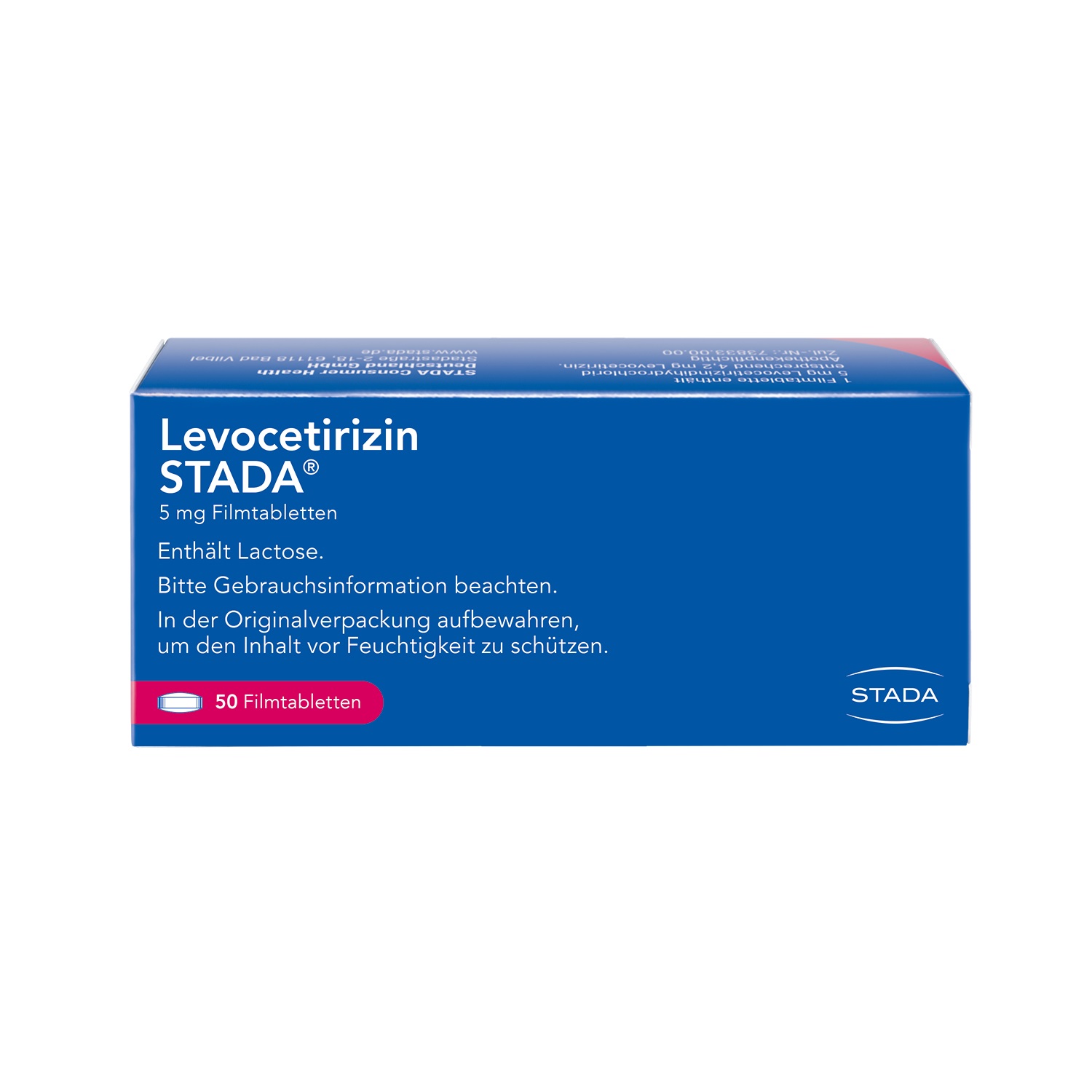 Levocetirizin STADA 5 mg 50 St Filmtabletten