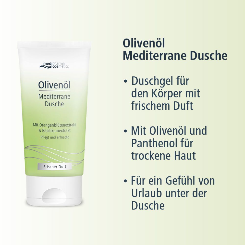 Olivenöl Mediterrane Dusche 150 ml Duschgel