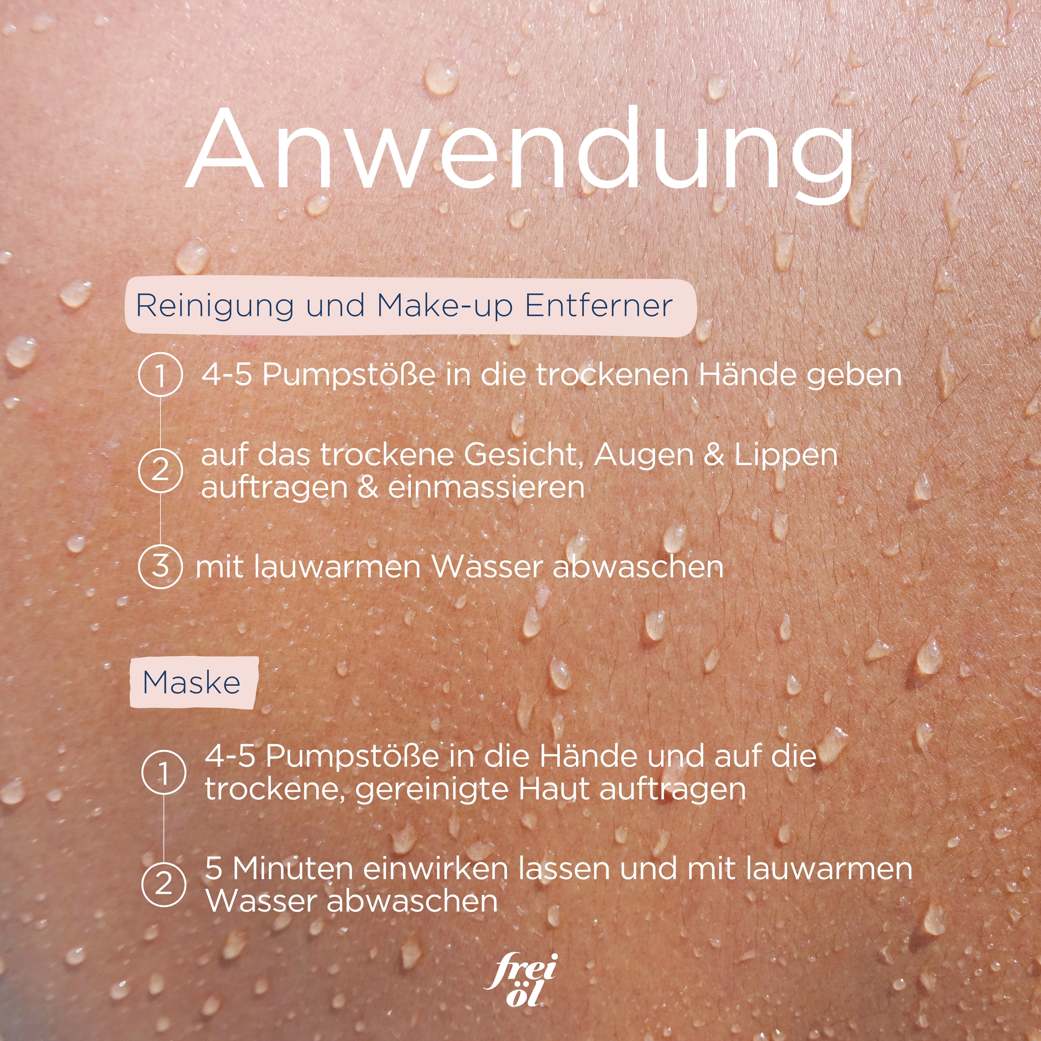 frei öl ReinigungsÖl & Maske 100 ml Öl