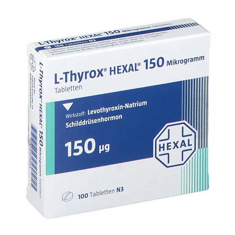 L-Thyrox HEXAL 150 100 St Tabletten