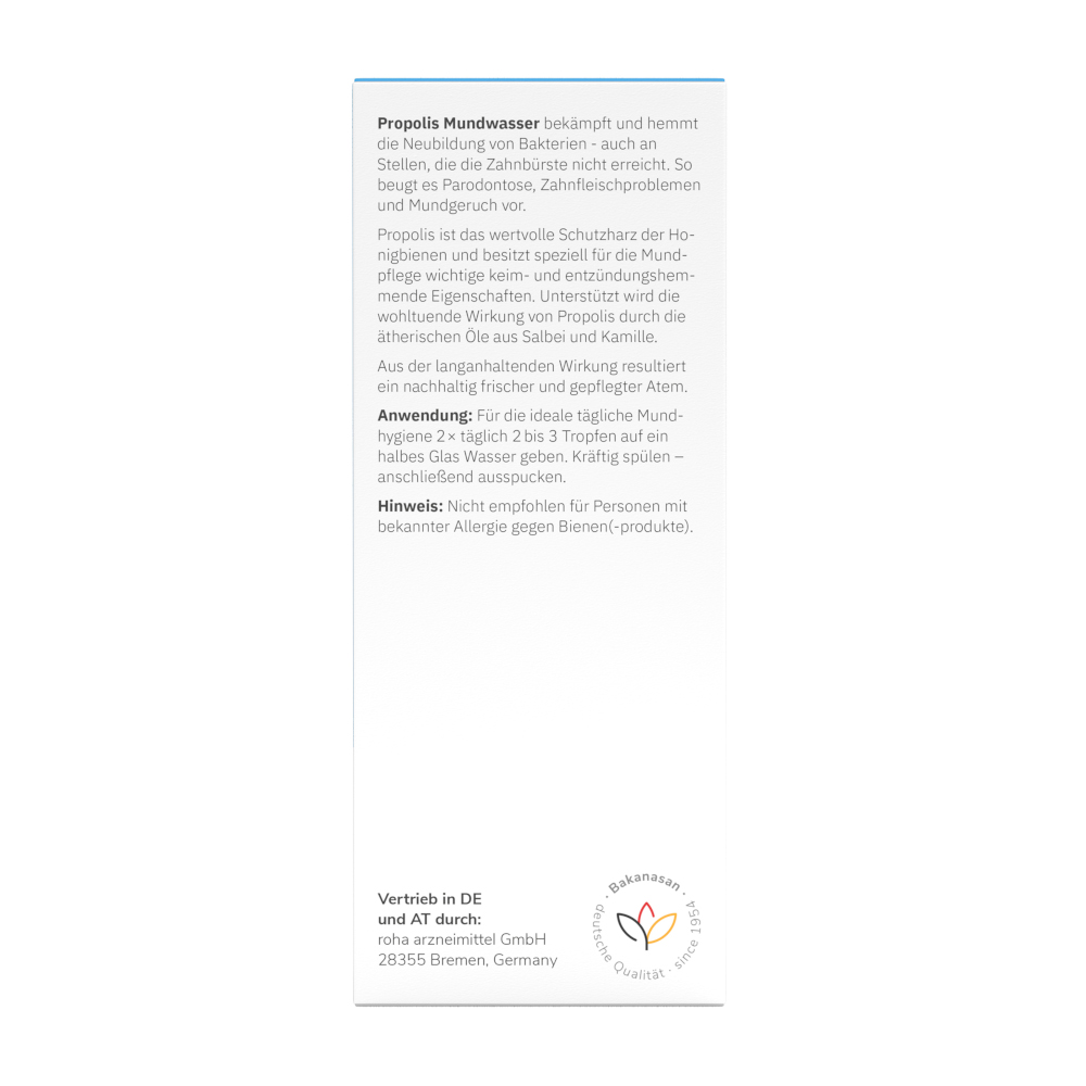 BAKANASAN PROPOLIS Mundwasser 50 ml Mundwasser