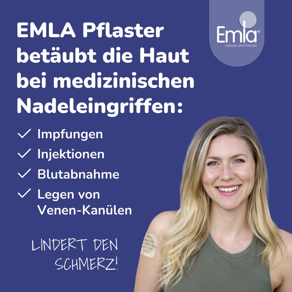 EMLA Pflaster 2X1 St Pflaster