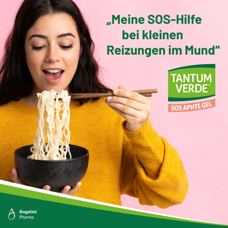 TANTUM VERDE SOS APHTE GEL 8 ml Gel