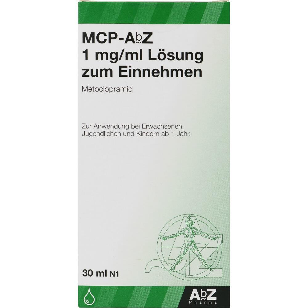 MCP AbZ 1 mg/ml Lösung zum Einnehmen 30 ml Lösung zum Einnehmen