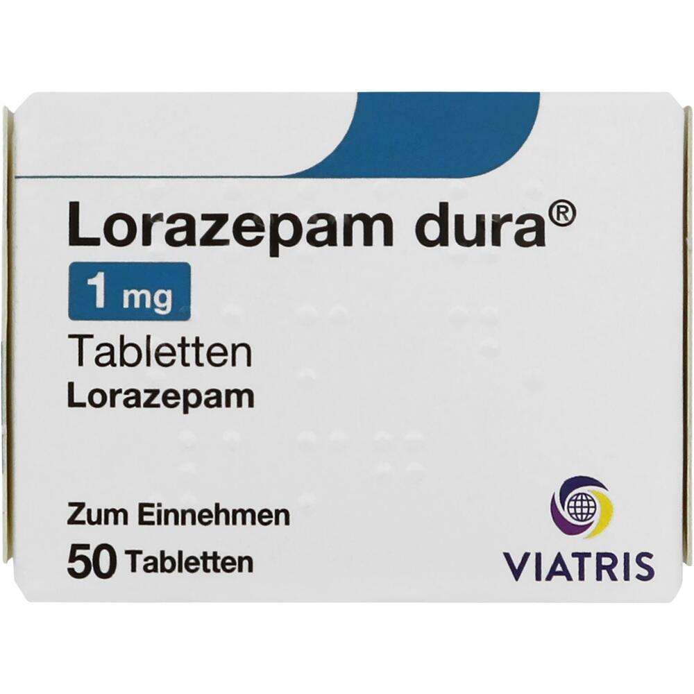 Lorazepam dura 1mg 50 St Tabletten