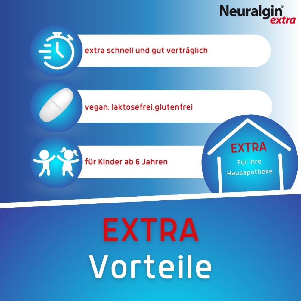 Neuralgin extra Ibu-Lysinat 50 St Filmtabletten