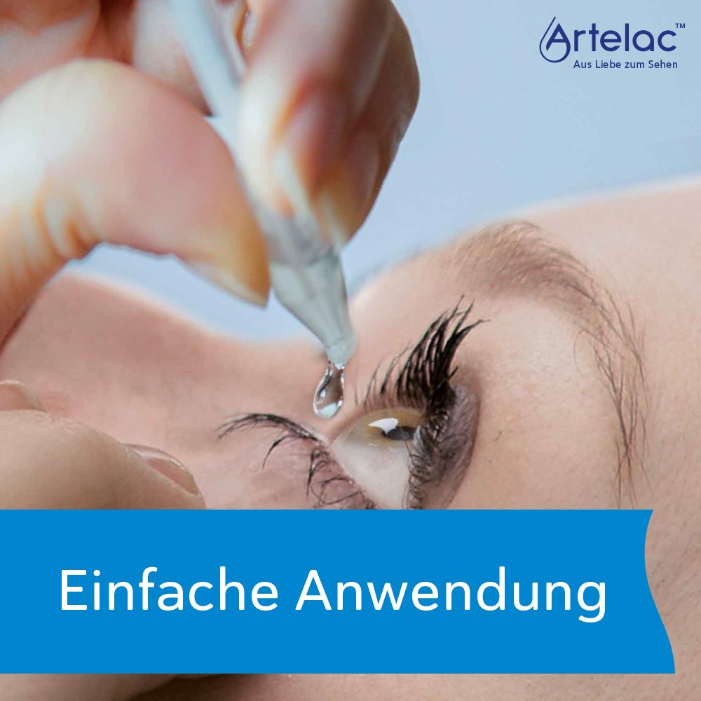 Artelac Splash EDO Augentropfen für trockene Augen 10X0.5 ml Augentropfen