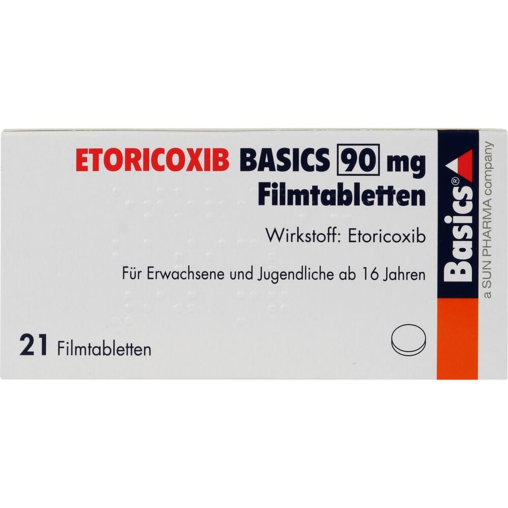 ETORICOXIB BASICS 90 mg 21 St Filmtabletten