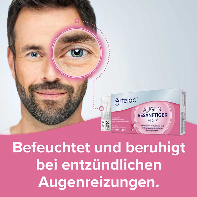 Artelac AUGEN BESÄNFTIGER  EDO 10X0.5 ml Augentropfen