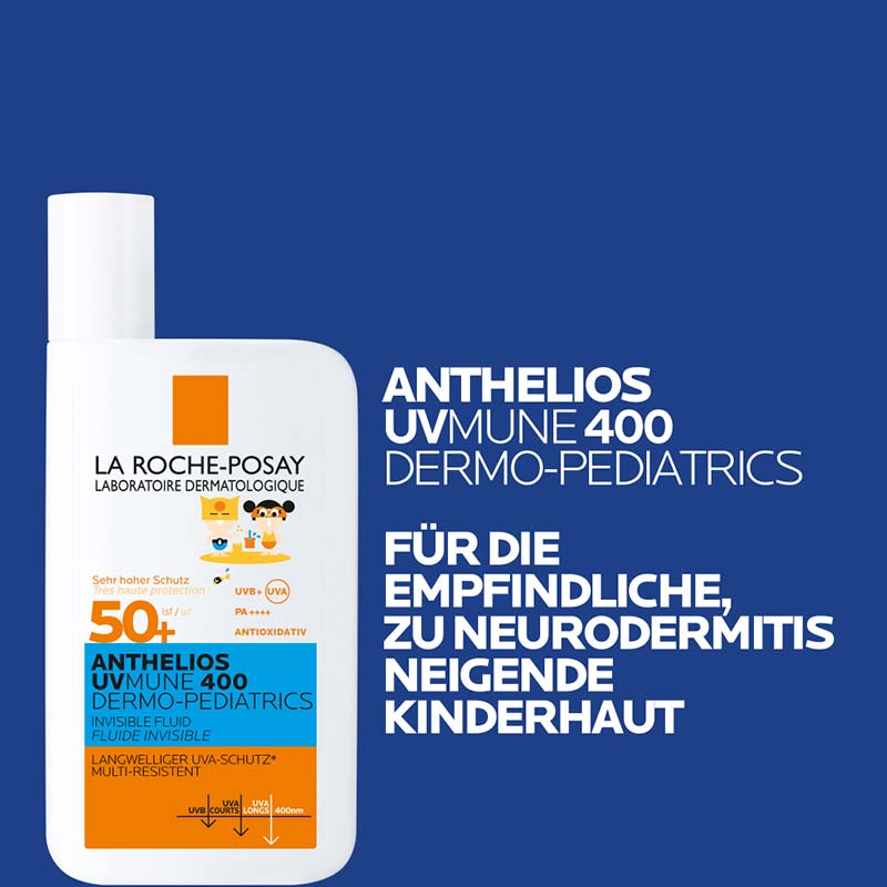 ROCHE-POSAY Anthelios Dermo Kids Fluid LSF 50+ 50 ml Flüssigkeit