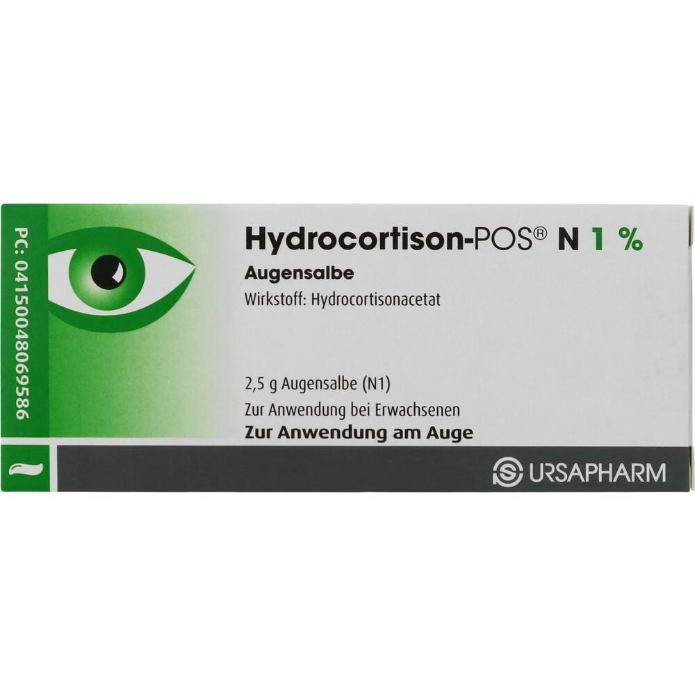 HYDROCORTISON POS N 1% Augensalbe 2.5 g Augensalbe