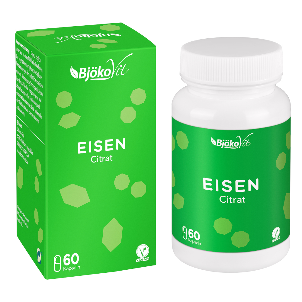 EISEN CITRAT Vegi-Kapseln 60 St Kapseln