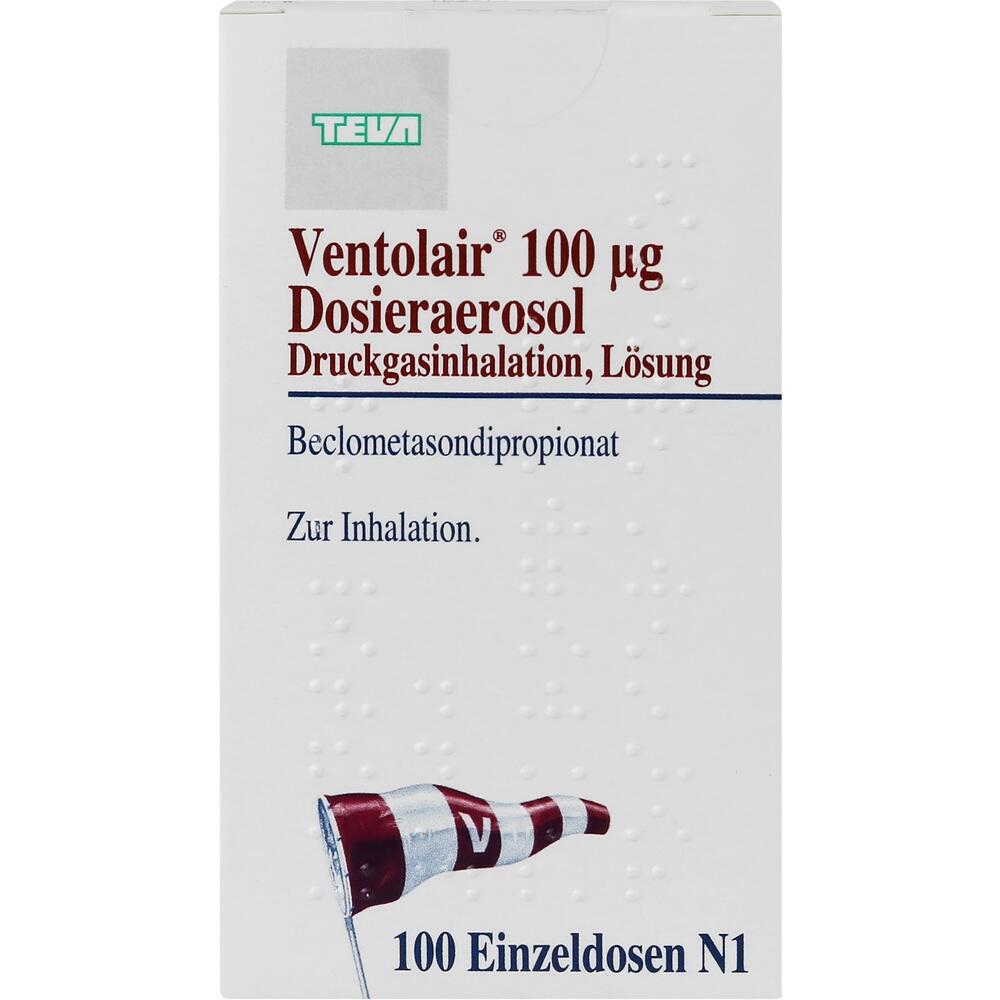 Ventolair 100μg 1 St Dosieraerosol
