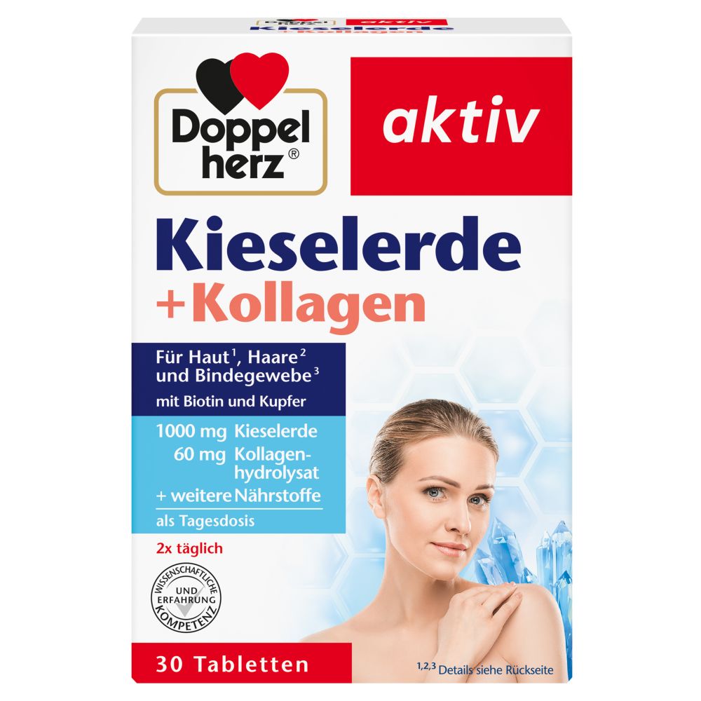 Doppelherz aktiv Kieselerde + Kollagen  30 St Tabletten