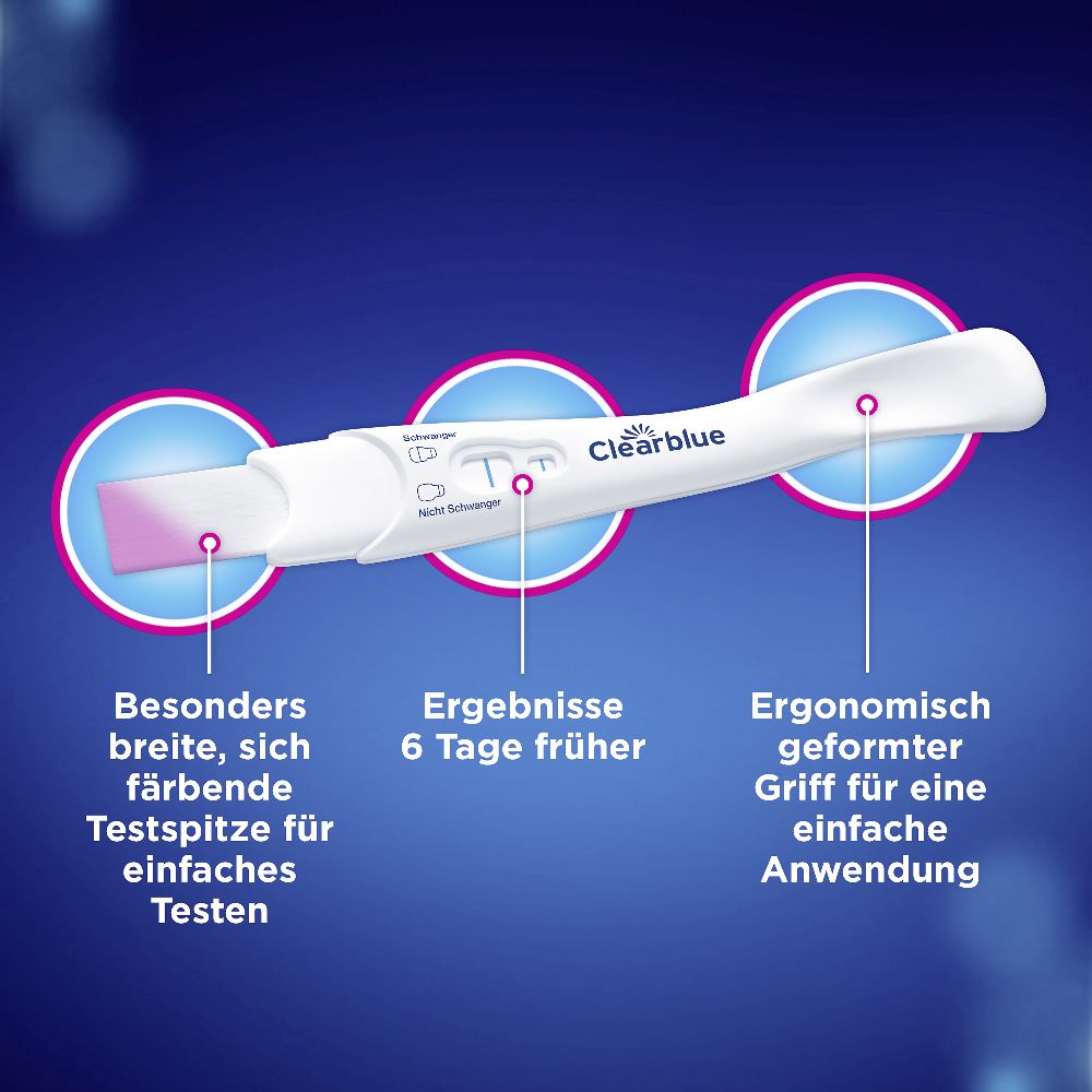 Clearblue Double-Check & Anzeige der Wochen 2 St Kombipackung
