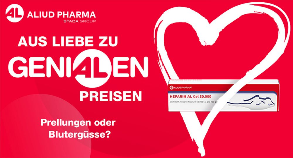 Heparin AL Gel 50.000 bei Prellungen oder Blutergüssen