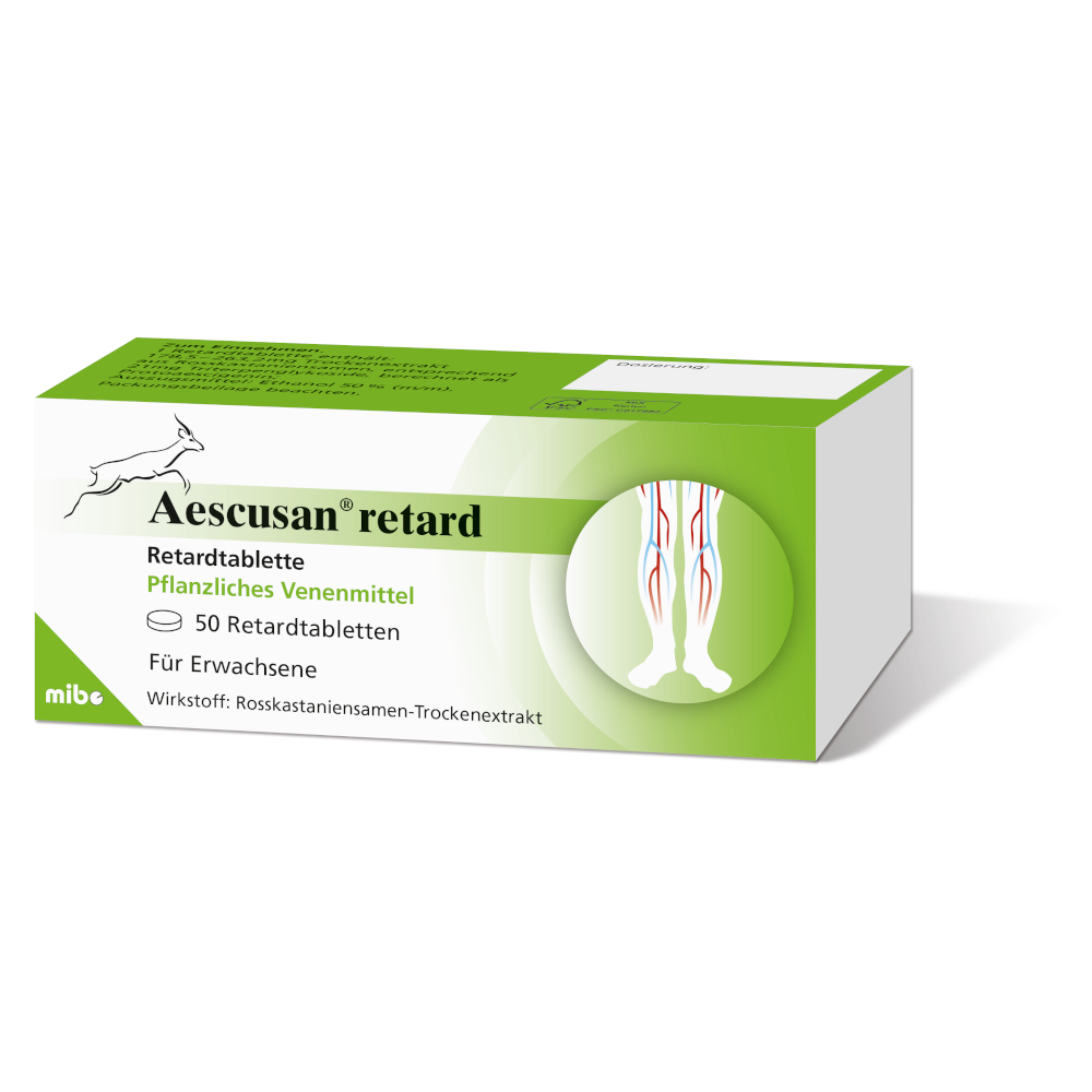 Aescusan retard 50 St Retard-Tabletten