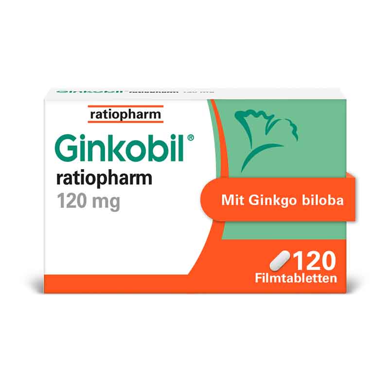 Ginkobil ratiopharm 120 mg  120 St Filmtabletten