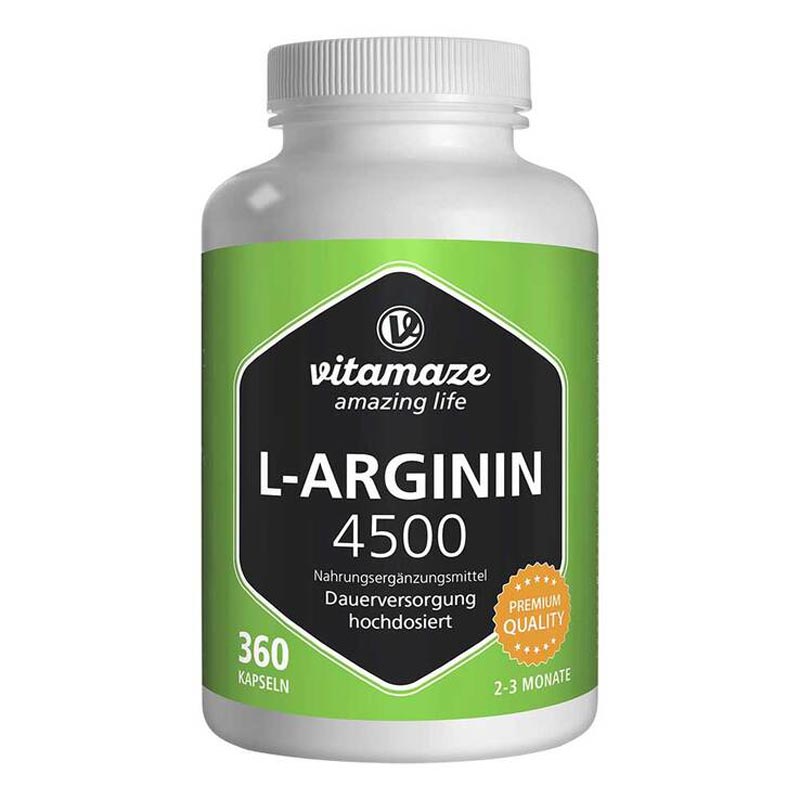 vitamaze L-ARGININ 4.500 mg  360 St Kapseln
