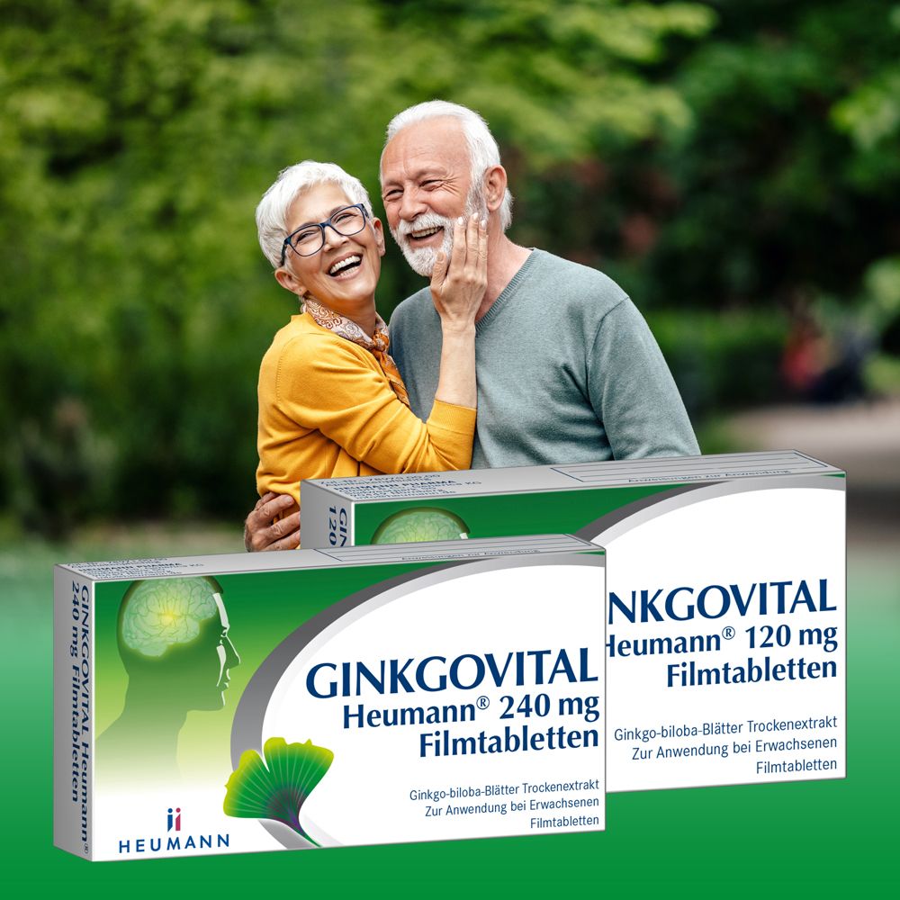GINKGOVITAL Heumann 120mg 120 St Filmtabletten