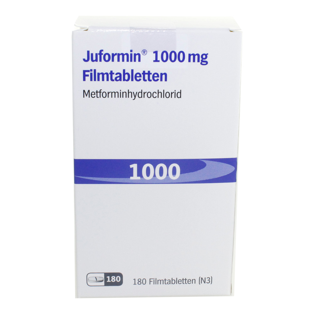 Juformin 1000mg 180 St Filmtabletten