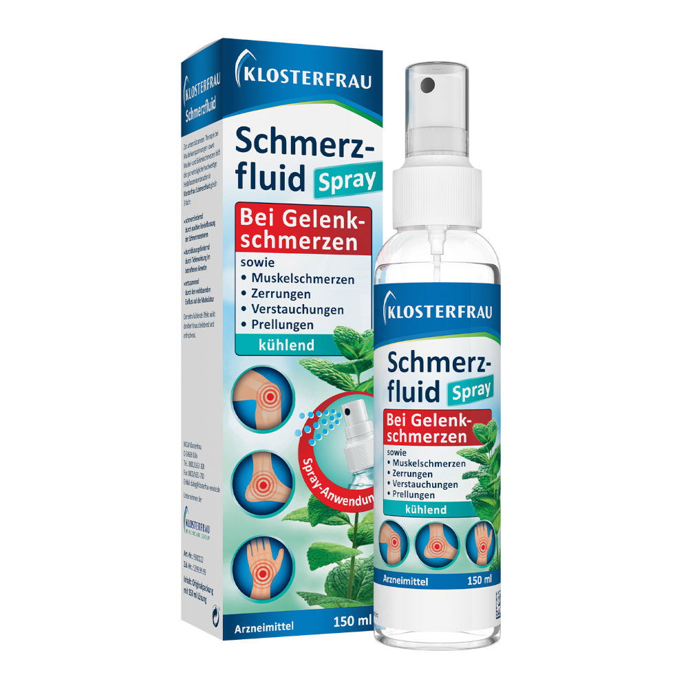 KLOSTERFRAU Schmerzfluid Spray 150 ml Lösung