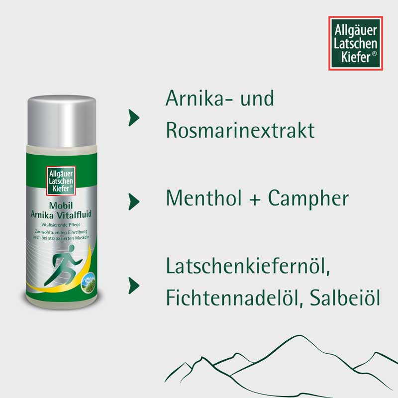 ALLGÄUER LATSCHENK. Arnika Vital Fluid 100 ml Körperpflege