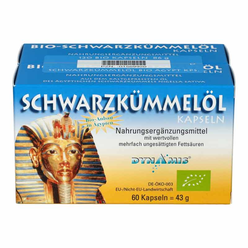 SCHWARZKÜMMELÖL KAPSELN BIO 120 St Kapseln