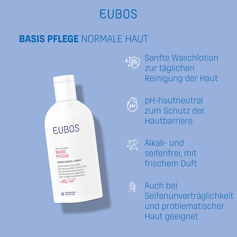 EUBOS FLÜSSIG rot mit frischem Duft 200 ml Flüssigkeit
