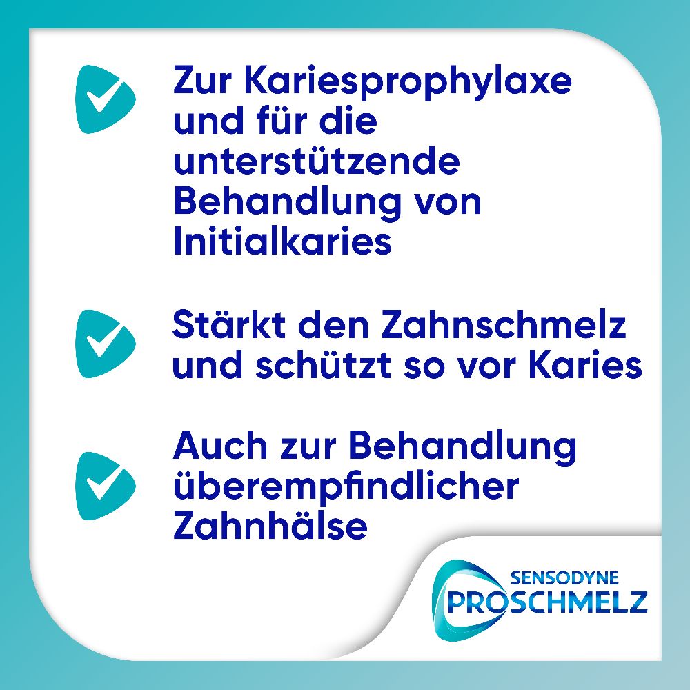 SENSODYNE PROSCHMELZ FLUORID GELEE 1,25% 25 g Gel