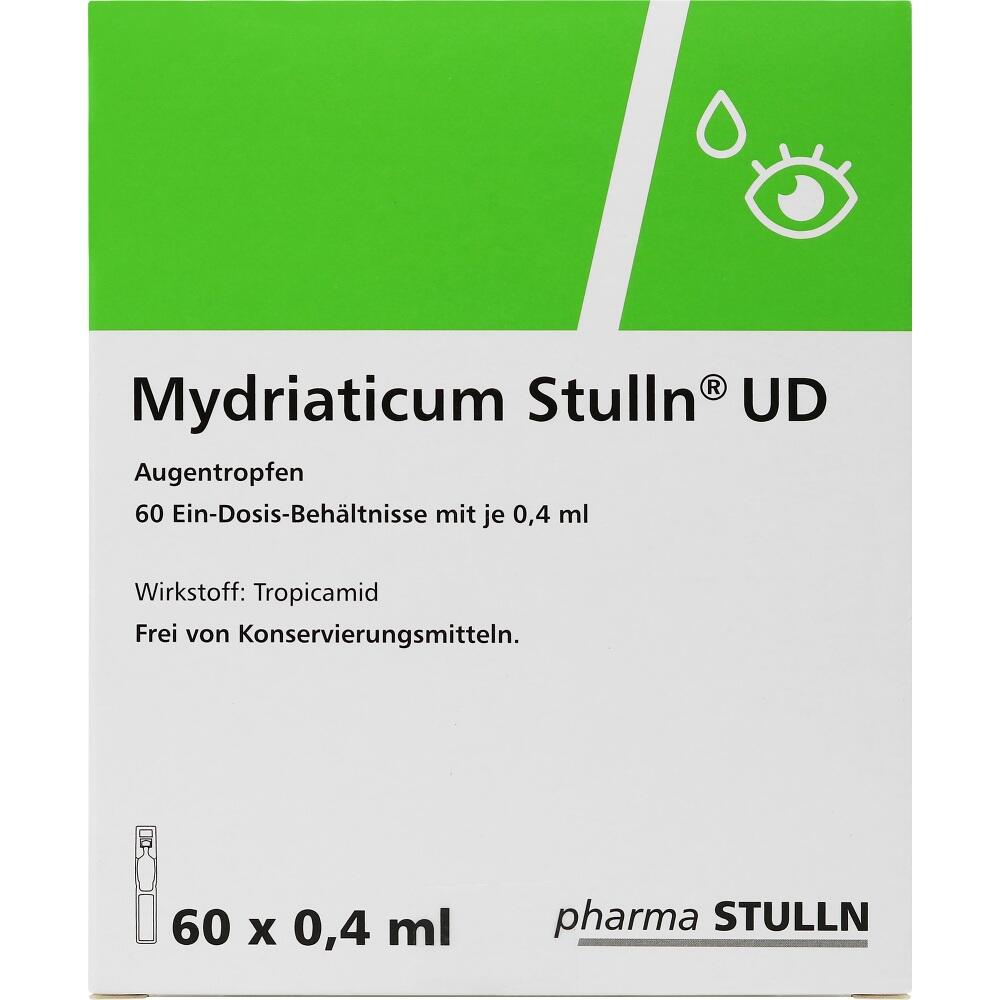 MYDRIATICUM Stulln UD Augentropfen 60X0.4 ml Augentropfen