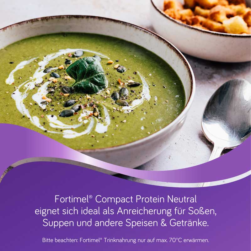 NUTRICIA Fortimel Compact Protein 2,4 kcal/ml Neutraler Geschmack 4X125 ml Flüssigkeit