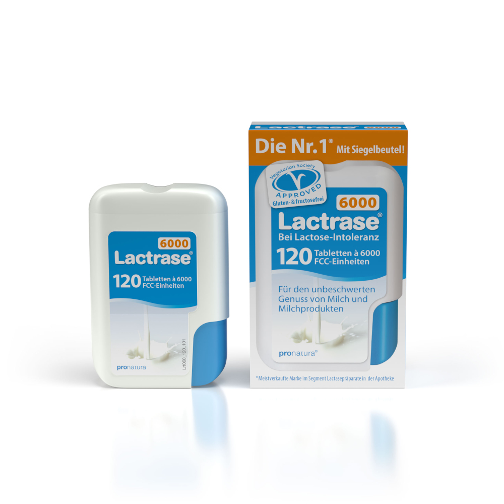 Lactrase 6000 FCC 120 St Tabletten